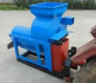 Tractor PTO driven corn thresher