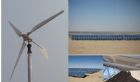 Wind solar 100KW hybrid system