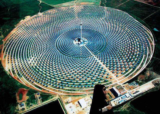 csp electorcity solar project,Green power plant
